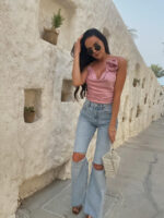 top z dekoldem typu woda