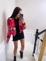 oversizowy krótki żakiet