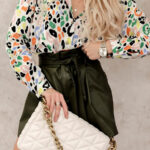 wiskozowa bluzka z długim rękawem Simplicity