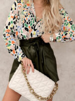 wiskozowa bluzka z długim rękawem Simplicity