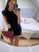 sukienka czarna mini lamilla