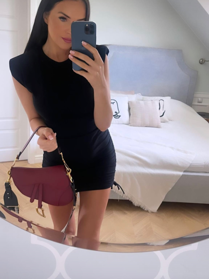 sukienka czarna mini lamilla