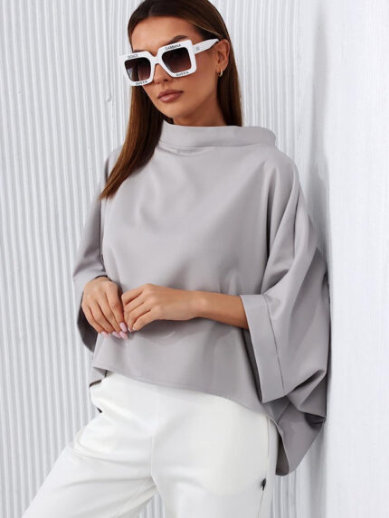 Kimono w szarym kolorze Miss City Official.