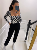 body w zebrę Lamilla