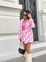 marynarka w geometryczne wzory Lamilla