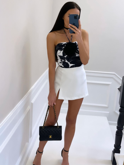 białe spodenki Lamilla