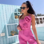 Różowy top LaMilla.