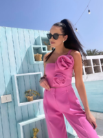 Różowy top LaMilla.