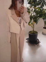 Beżowe spodnie LaMilla