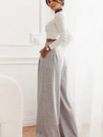 Spodnie dresowe w popielatym kolorze LaMilla.