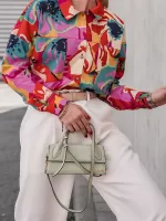 Kolorowa koszula polskiej marki Simplicity.