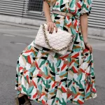 Wiskozowa, maxi sukienka polskiej produkcji Simplicity