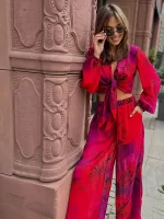 Szyfonowy komplet LaMilla