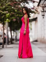 Długi, satynowy kombinezon LaMilla