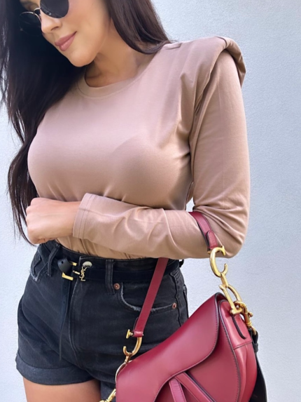 Beżowa bluzka LaMilla