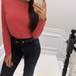 Bluzka z poduszkami na ramionach LaMilla