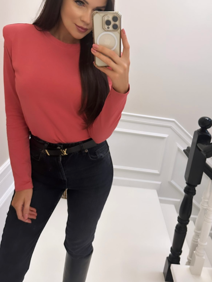 Bluzka z poduszkami na ramionach LaMilla