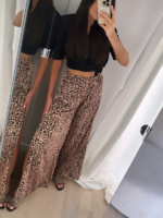 Długie spodnie z rozcięciami po bokach LaMilla