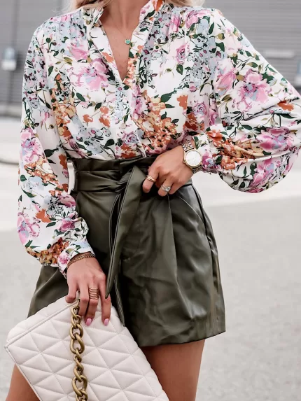 Koszula z wiskozy Simplicity