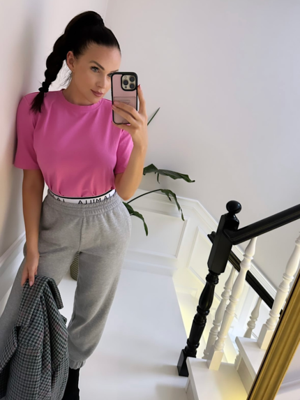 Różowy t-shirt LaMilla