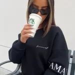 Czarna bluza LaManuel