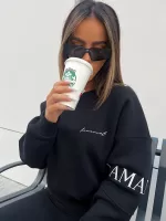 Czarna bluza LaManuel