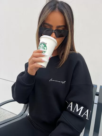 Czarna bluza LaManuel