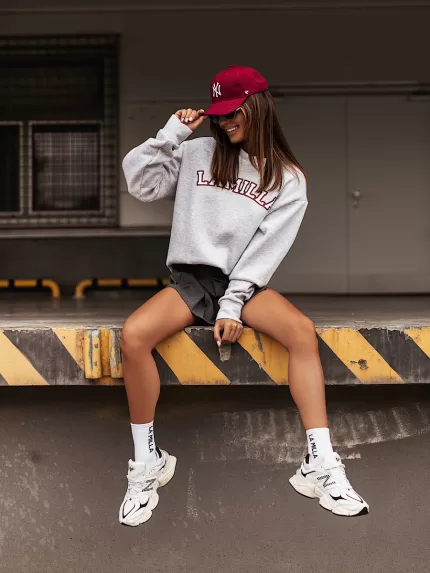 Bawełniana bluza z ociepleniem LaMilla