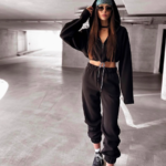 Czarny komplet dresowy LaMilla