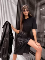 Czarna bluzka z rękawkiem 3/4 LaMilla