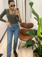 Dopasowane body z dekoldem V LaMilla