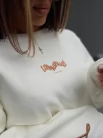 Bluza z wyszywanym logiem La Manuel