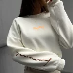 Bawełniana bluza z ociepleniem La Manuel