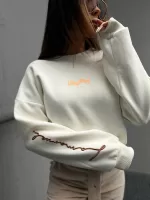 Bawełniana bluza z ociepleniem La Manuel