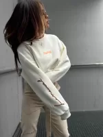 Krótka bawełniana bluza La Manuel