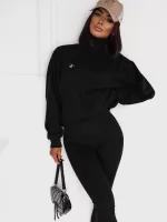 Prążkowany komplet legginsy z przedłużanym golfem LaMilla