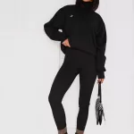 Sweterkowy komplet w kolorze czarnym LaMilla