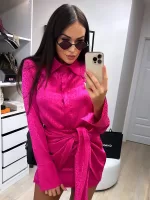 Różowa sukienka LaMilla