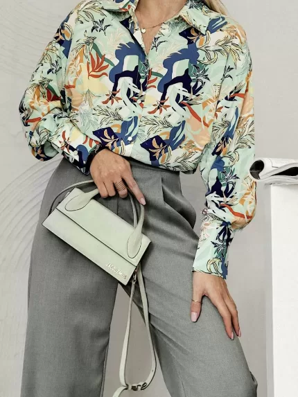 Koszula z wiskozy polskiej produkcji Simplicity