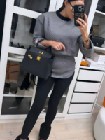 Przedłużana bluzka w paski LaMilla