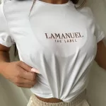 Biały tshirt LaManuel