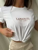 Biały tshirt LaManuel
