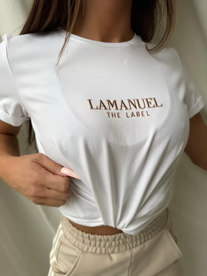 Biały tshirt LaManuel