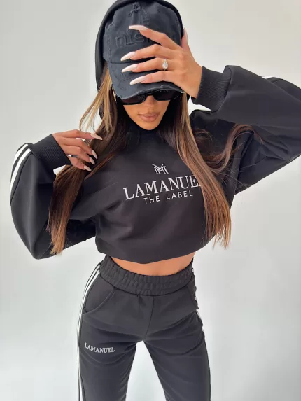 Czarny komplet Hundred LaManuel