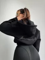 Czarna bluza Old Me LaManuel