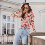 Siateczka w kwiaty LaMilla