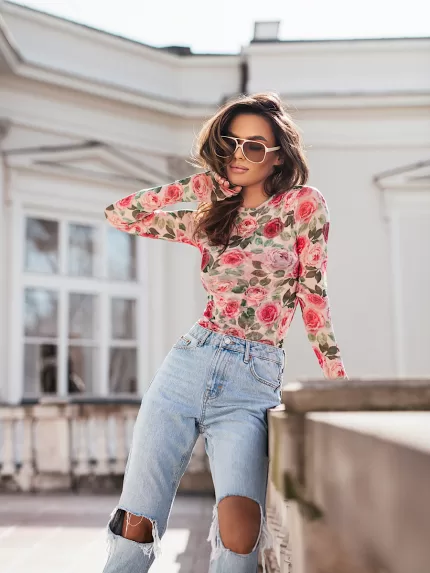 Siateczka w kwiaty LaMilla