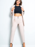 Marynarka i cygaretki beżowe Polwar