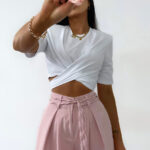 Biała bluzka lejce LaMilla