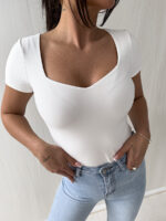 Bluzka Maluma White By Me - obrazek 2